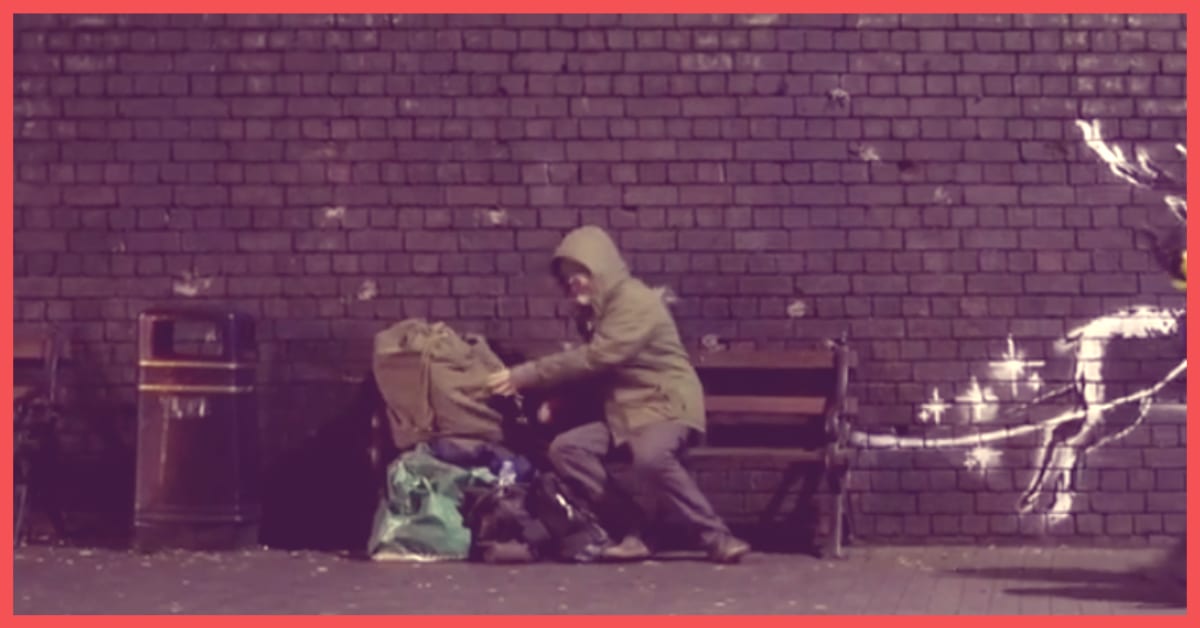 Banksy Releases Artwork To Highlight Homelessness   Untitled Collage 21 2 