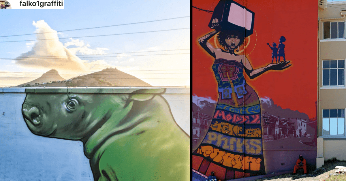 Take a Look at This South African Street Artist’s Great Work