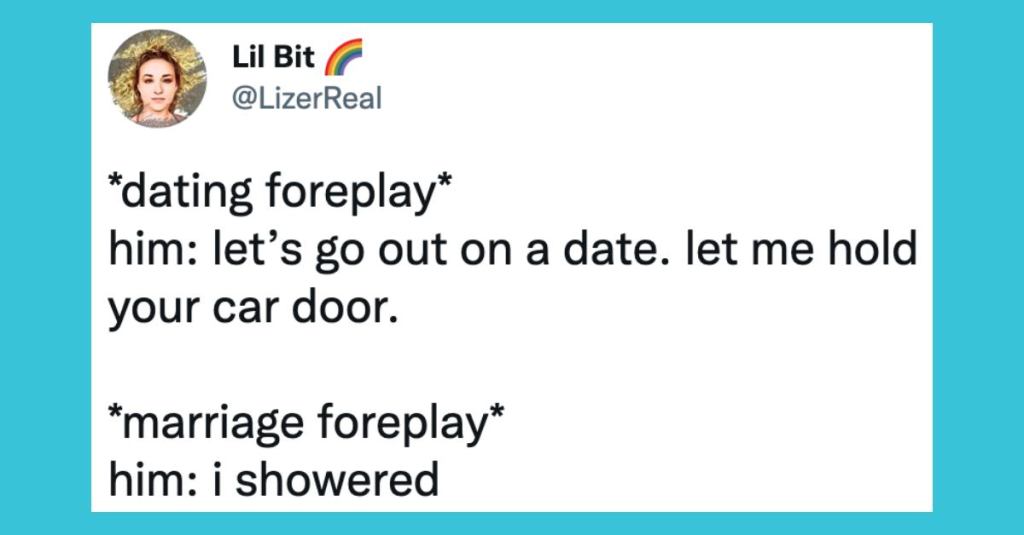 11 Funny Tweets About Foreplaywhen Youre Married