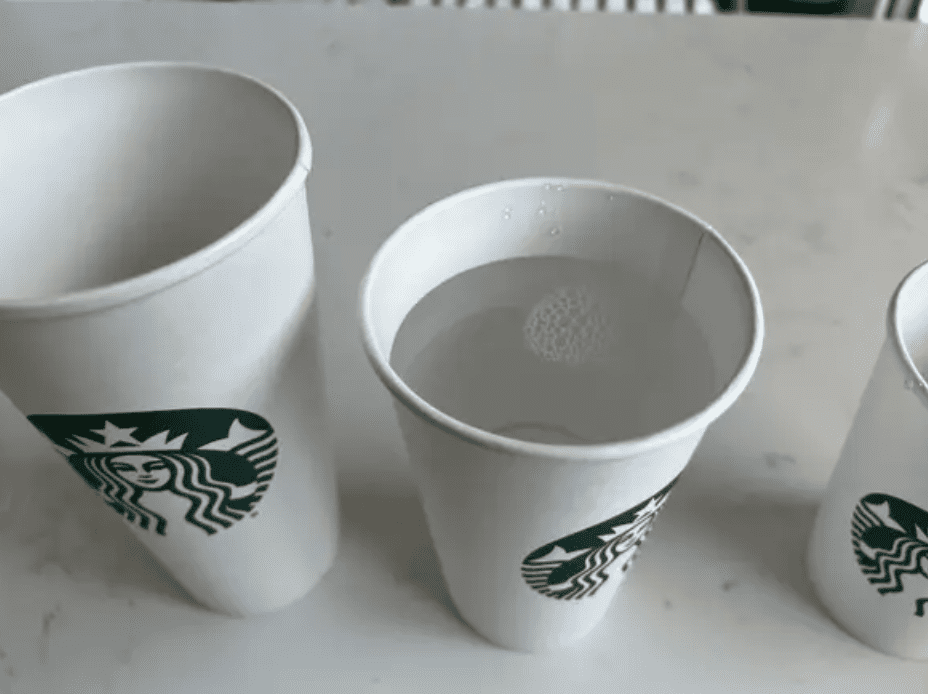 Screen Shot 2022 07 07 at 12.22.35 PM Someone Did a Test to See if Different Sized Starbucks Cups Hold the Same Amount of Coffee